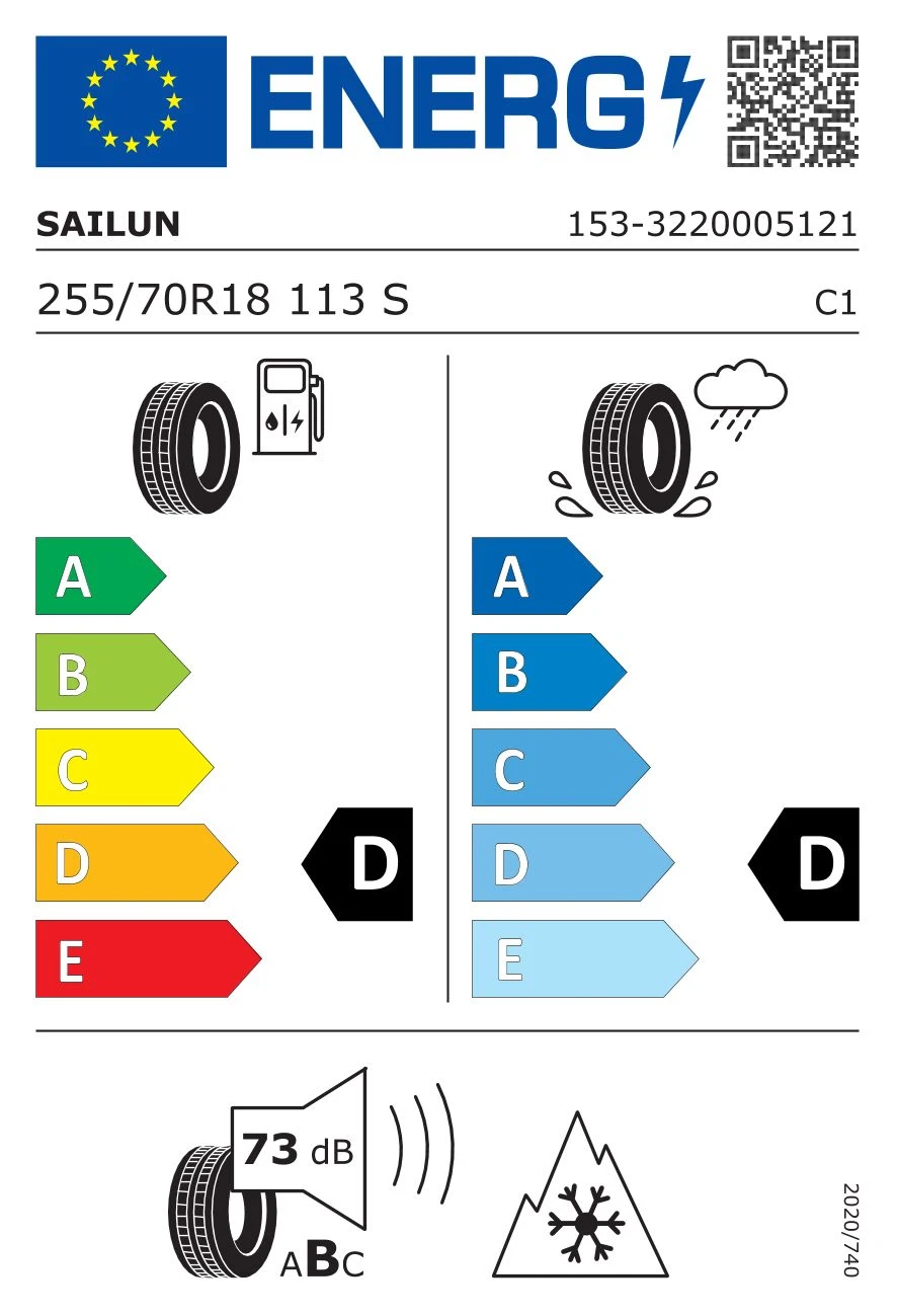 245/50R20 opona SAILUN ICE BLAZER WST2 LT FR 102T